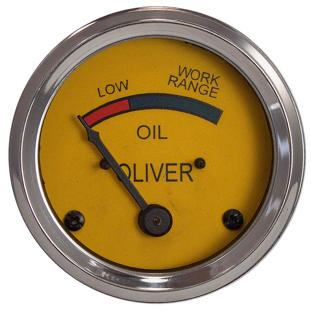 OLS082 Oil Pressure Gauge (0-25 PSI) - Dash mounted Fits Oliver