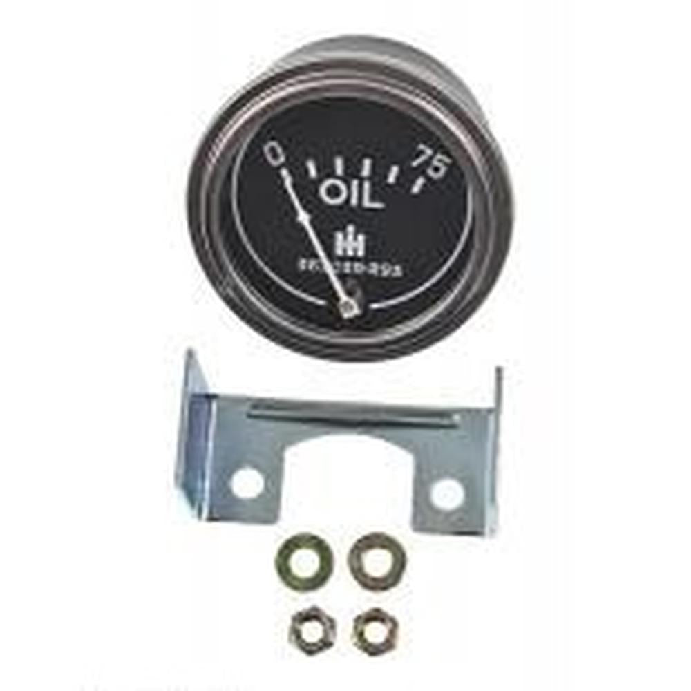 IHS1871 Oil Pressure Gauge (0-45 PSI) - Dash mounted Fits International
