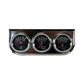 Chrome 3 Gauge Set SSW0004 Amp, Oil Pressure, Temp Universal Set Aftermarket