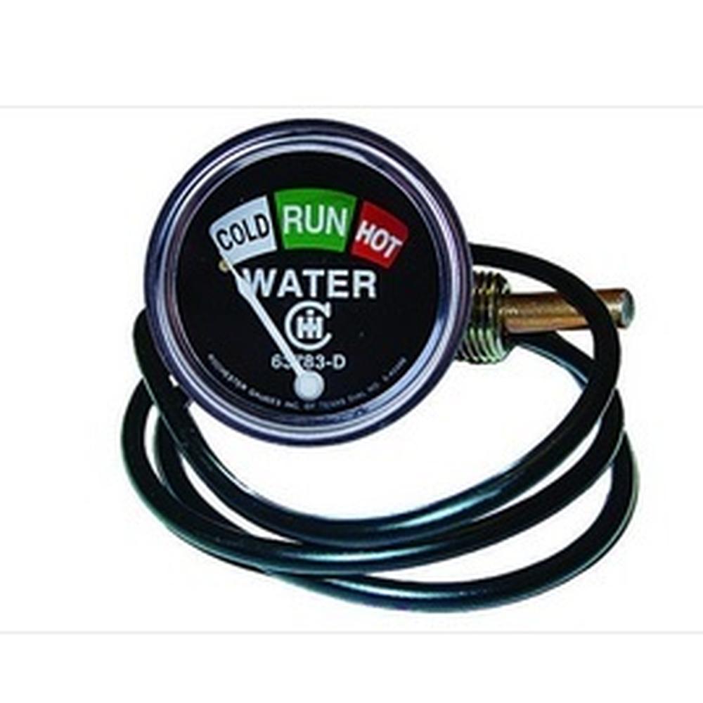 53619DC Water Temperature Gauge 19" Lead Fits Case-IH Tractor Models A AV B