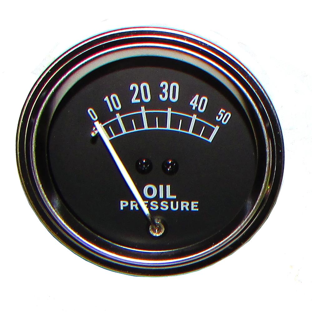 50 lb. Oil Pressure Gauge Fits John Deere Replaces GAH30-0044