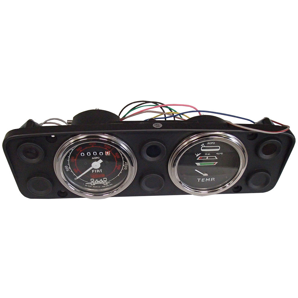 4249630 Gauge Cluster with Two Gauges for Long Fiat Tractors 480 640 450