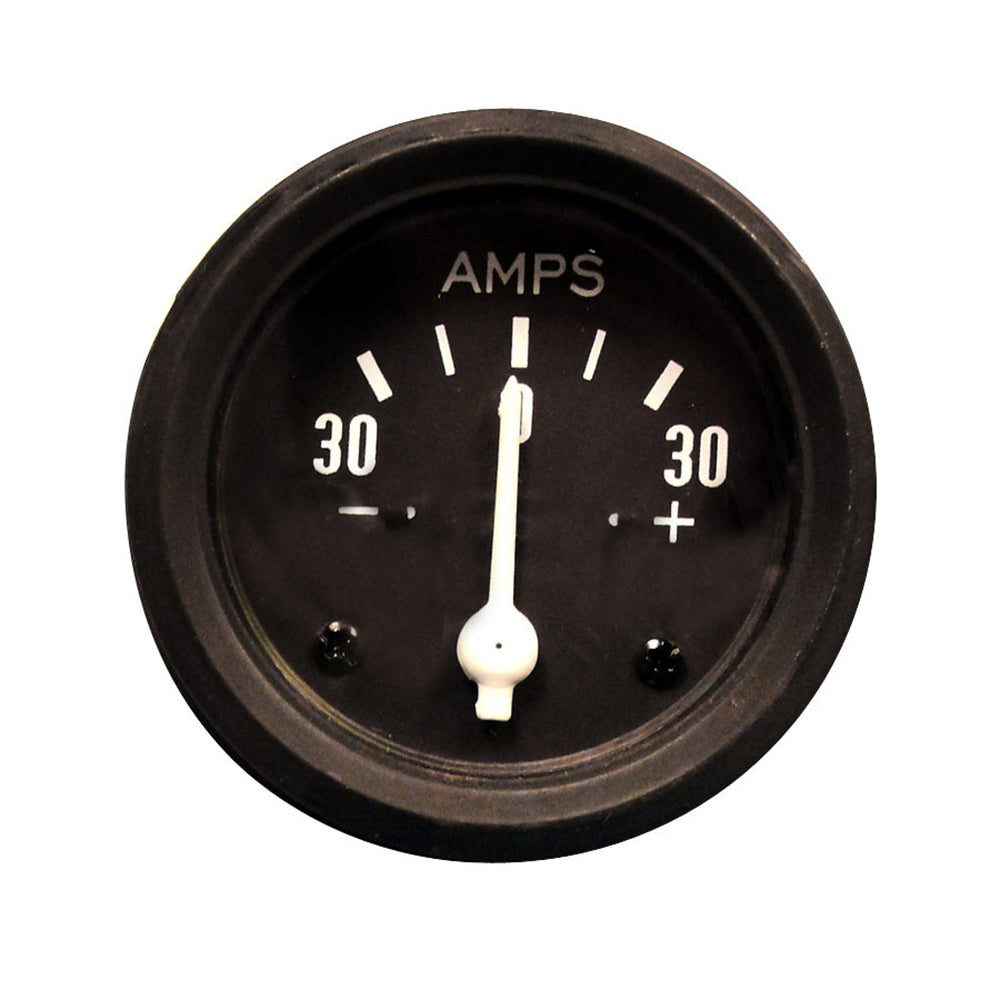 BLACK RING FLAT BEZEL AMP GAUGE Fits Ford 8N 9N 2N A0NN10670A