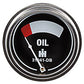 Oil Pressure Gauge Fits FARMALL IH A B F12 F14 F20 F30 31041 DB 0-75 PSI