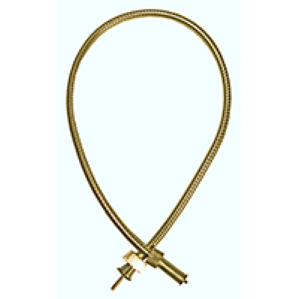 One New 32-1/2" Tach Cable With Steel Casing Fits Various Applications & Models