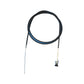 CC72 Choke Cable For Universal Products 72" Black Knob imprinted with "Choke"