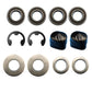 Front Wheel Bushing to Bearing Conversion Kit Fits CRAFTSMAN Replaces 532009040