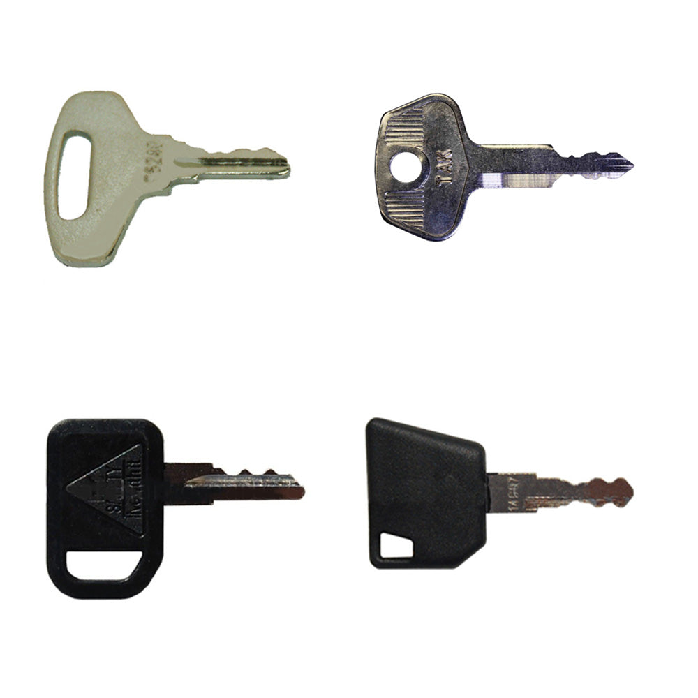 5 pc Heavy Equip / Construction Ignition Key Set Fits GEHL Replaces 14607
