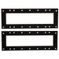 Qty 2: Radiator Gasket Fits John Deere Replaces B1507R