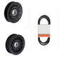 Idler Pulley Kit W/Transmission Drive Belt Fits John Deere LA140 LA145 LA150