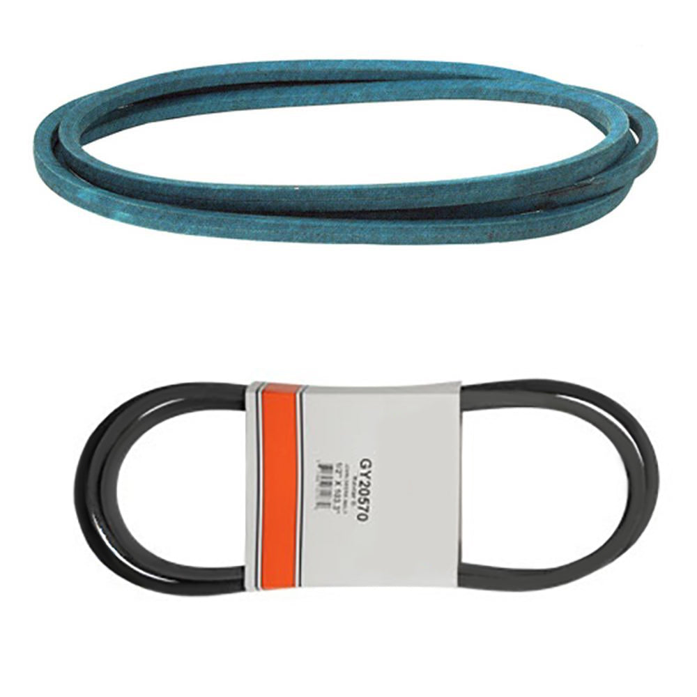 Drive & Deck Belt Kit
 Fits John Deere Replaces GX20072