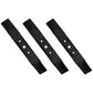 (3) 10634 Mulching Blades Compatible With 48" Fits John Deere GX20250, GY20568