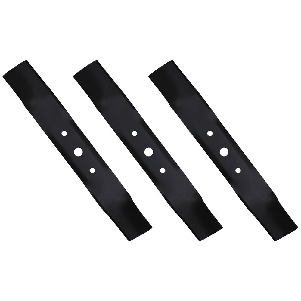(3) 10634 Mulching Blades Compatible With 48" Fits John Deere GX20250, GY20568