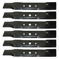 Qty 6: 48" Cut XHT Blade Fits John Deere Replaces GX20250