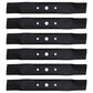 Qty 6: 48" Cut XHT Blade Fits John Deere Replaces GX20250