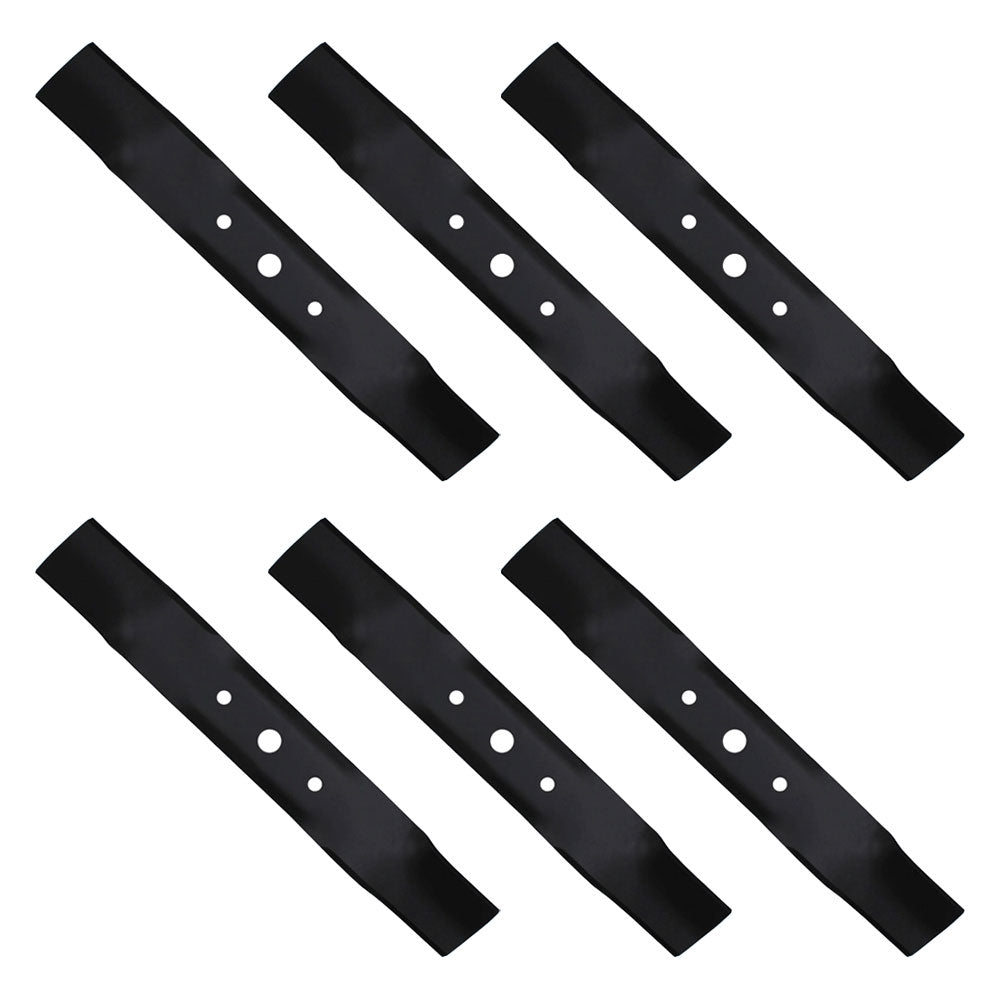 6 Mower Blades Fits John Deere 48 Cut L120 L130 GX20250 GY20568 91-108 330-619