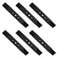 6 MOWER BLADES Fits John Deere MODEL L120 L130 w/ 48 CUT GX20250 GY20568