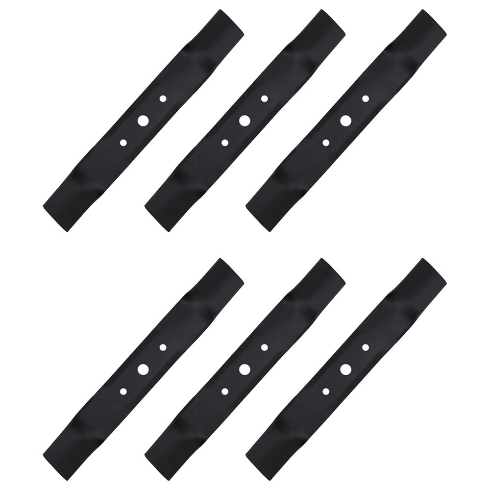 6 MOWER BLADES Fits John Deere MODEL L120 L130 w/ 48 CUT GX20250 GY20568