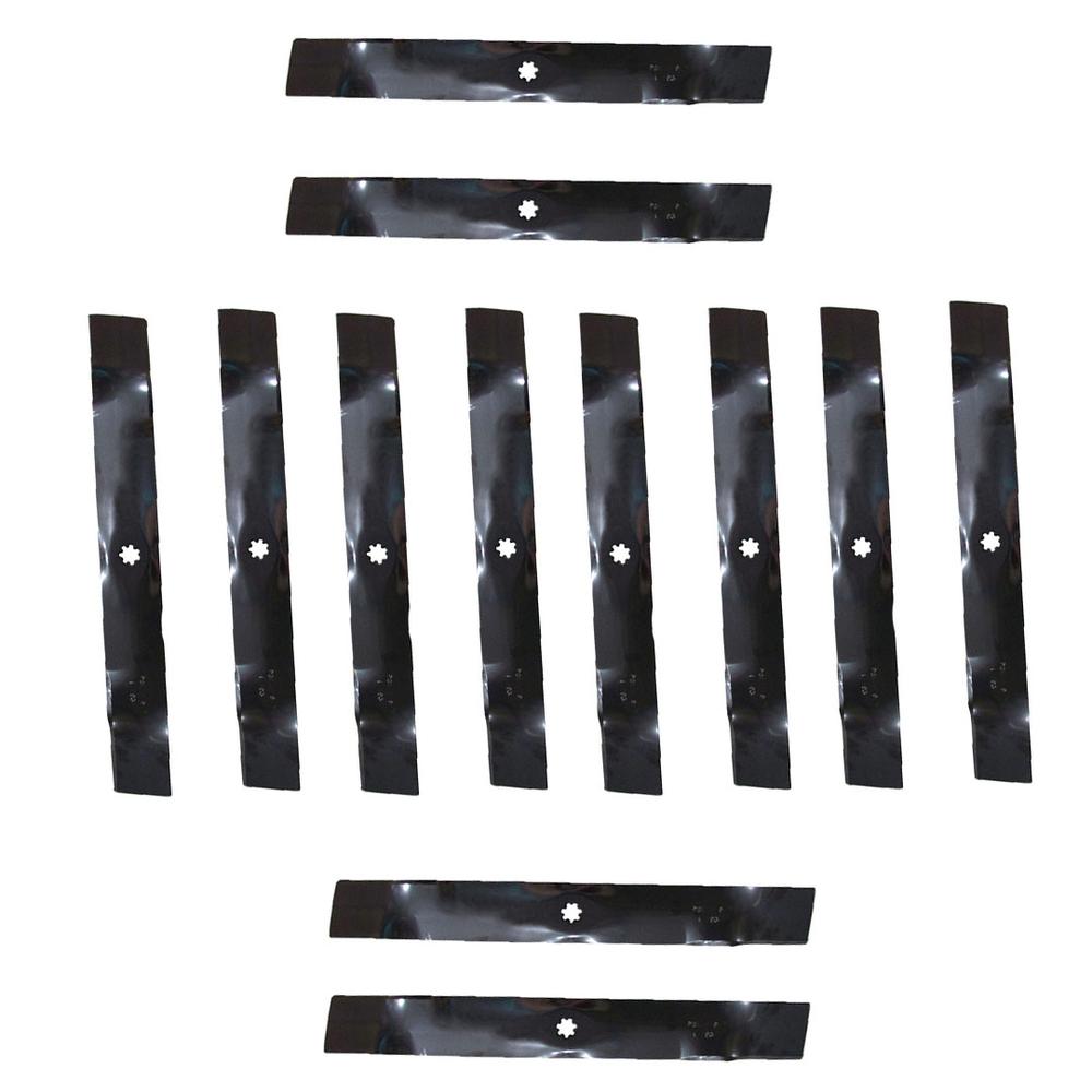 12-Pack GX22151 GY20850 Mulching Blades for 42" Fits John Deere EZTrak Z225 Z335