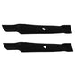 (2) Oregon 192-106 Mower Blades Fits John Deere GX22151 42"