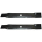 (2) 42" Mower Deck Blades Fits John Deere AM137333, D110, D120, D100