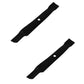 Set of 2-42" Mower Blades Fits John Deere GX22151 LA100 LA105 LA110 LA115