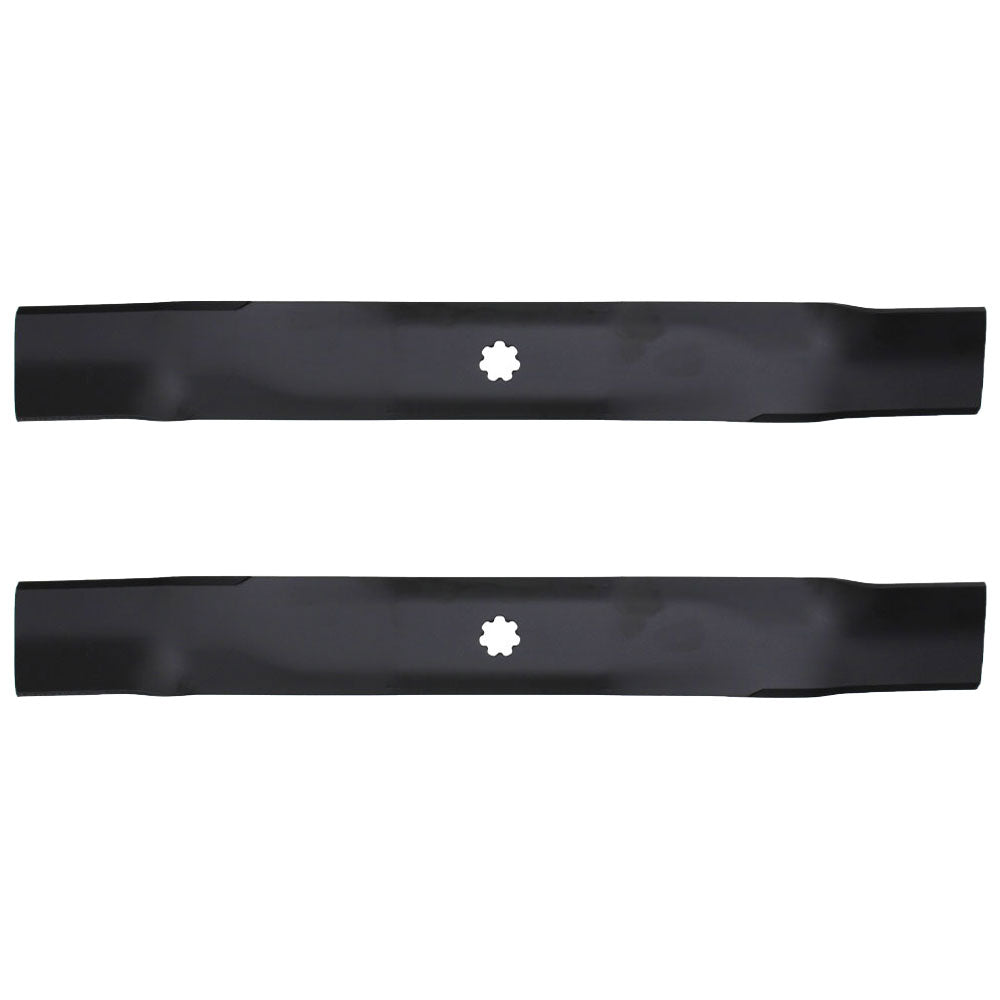 (2) 42" Mower Deck Blades Fits John Deere AM137333, D110, D120, D100