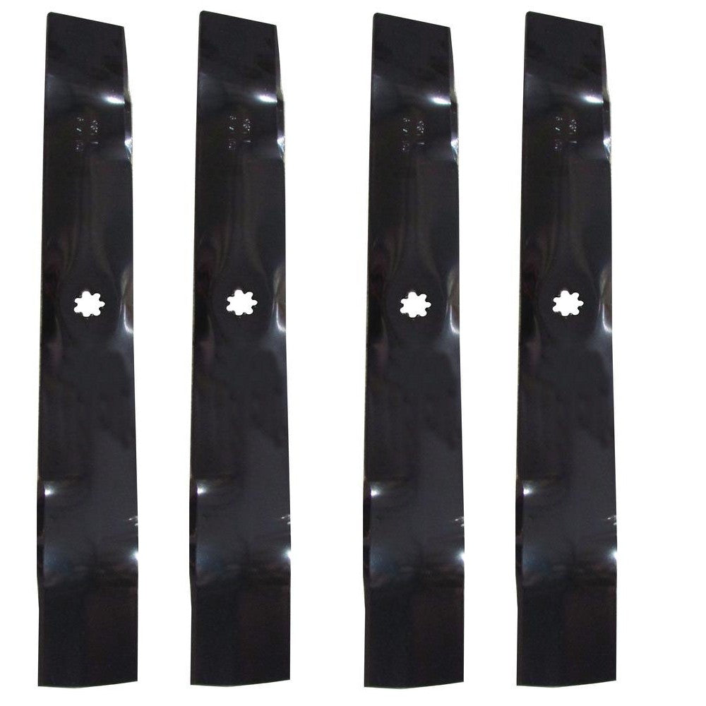 GX22151 Set of 4 Blades Fits John Deere 42" Lawn Mowers LA100 LA105 LA110