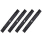 4 pack Blades 42" LA100 LA110 LA120 X110 X120 LA105 LA115 GX22151 GY20850 R11593
