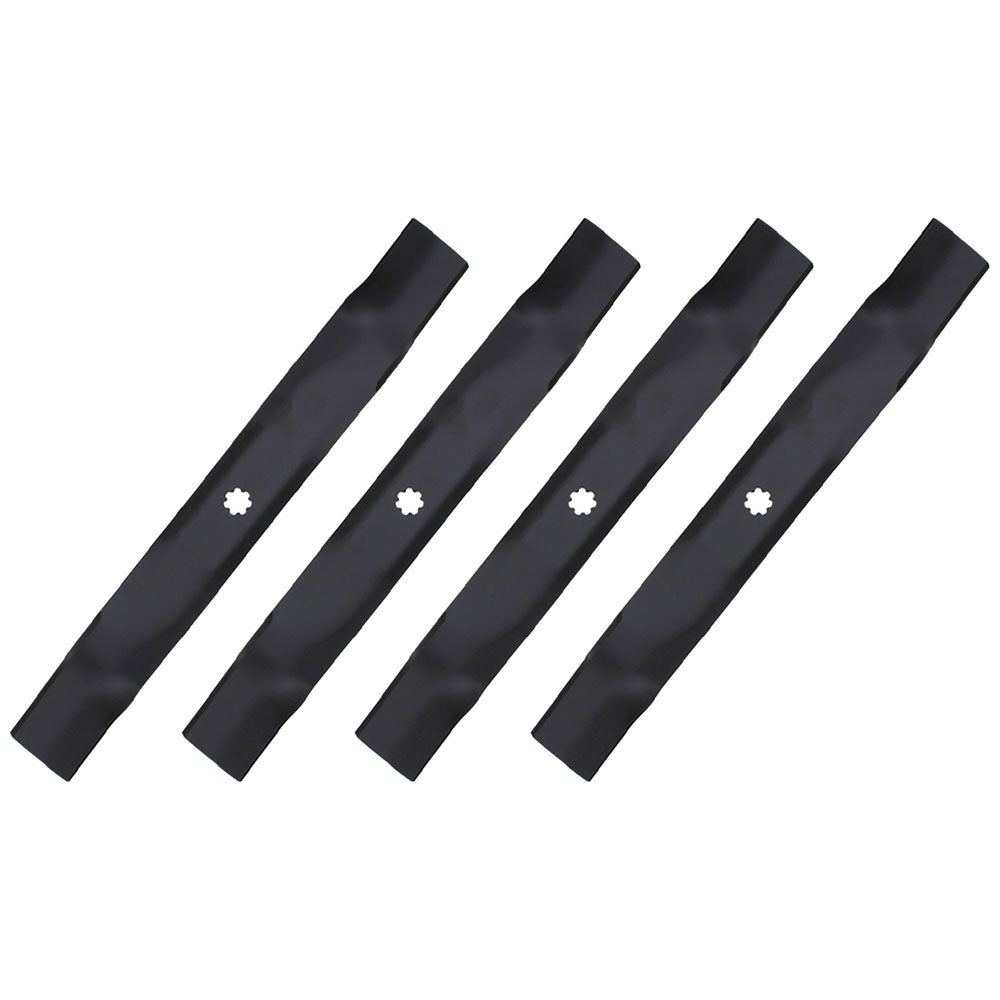 4PK Mower Blade Fits John Deere 42" E100 E110 E120 E130 E140