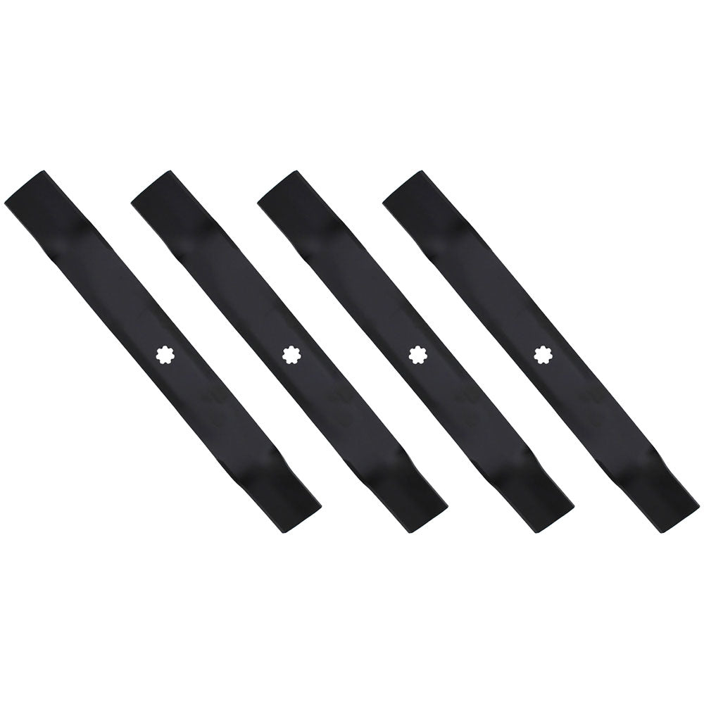 4PK Mower Blade Fits John Deere 42" E100 E110 E120 E130 E140