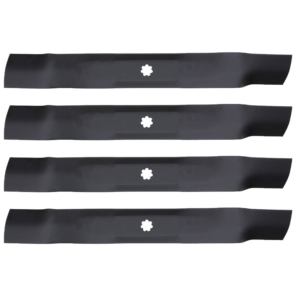 4 pack Blades 42" LA100 LA110 LA120 X110 X120 LA105 LA115 GX22151 GY20850 R11593
