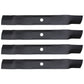4PK Mower Blade Fits John Deere 42" E100 E110 E120 E130 E140