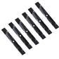 Qty. 6: Lawn Mower Blade  Fits John Deere Replaces AM137327