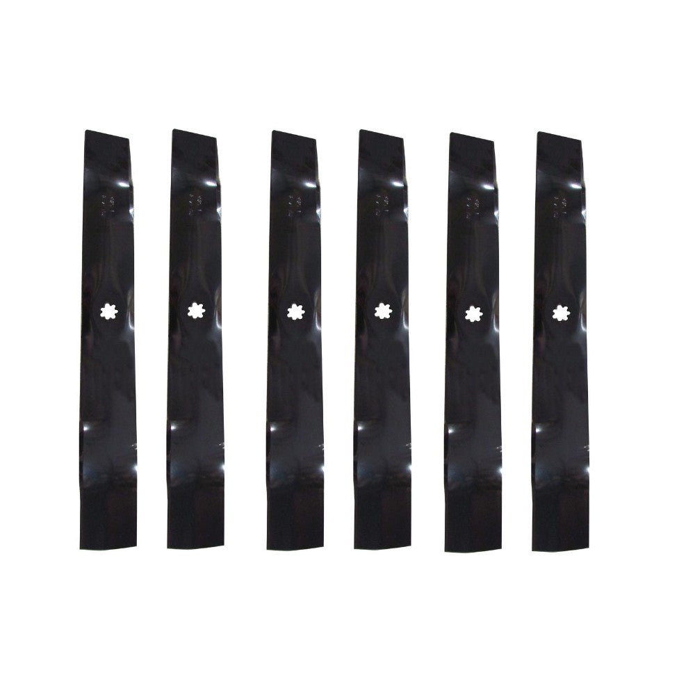 Qty. 6: Lawn Mower Blade  Fits John Deere Replaces AM137327