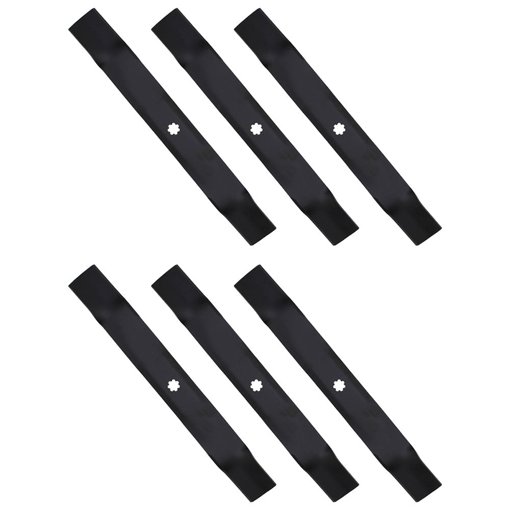 6PK Mower Blade Fits John Deere 42" AM137328 GY22151 M156416 GX22151