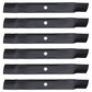 6PK Mower Blade Fits John Deere 42" AM137328 GY22151 M156416 GX22151