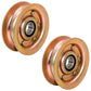 Qty 2: Flat Idler Pulley Fits Universal Products Replaces 280-085