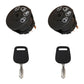 (2) Ignition Switches with Keys Fits John Deere Lawn Mower Tractor L120 L130