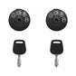(2) Ignition Switches with Keys Fits John Deere Lawn Mower Tractor L120 L130
