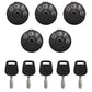 Qty 5: Ignition Switches with Keys Fits Husqvarna Replaces 118848