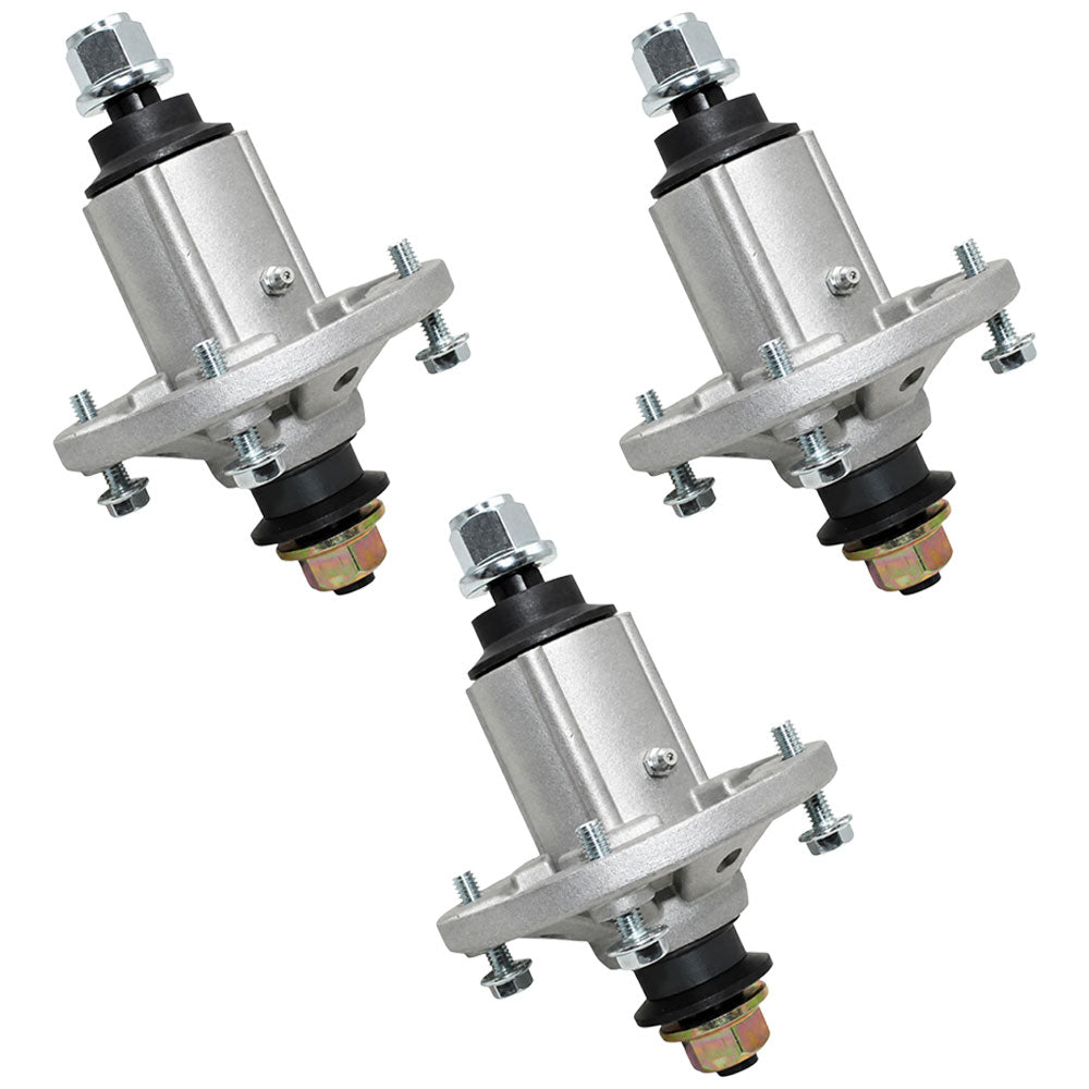 Three (3) Spindle Assembly For 54" Fits John Deere 190C D170 G110 LA150 LA175 GY
