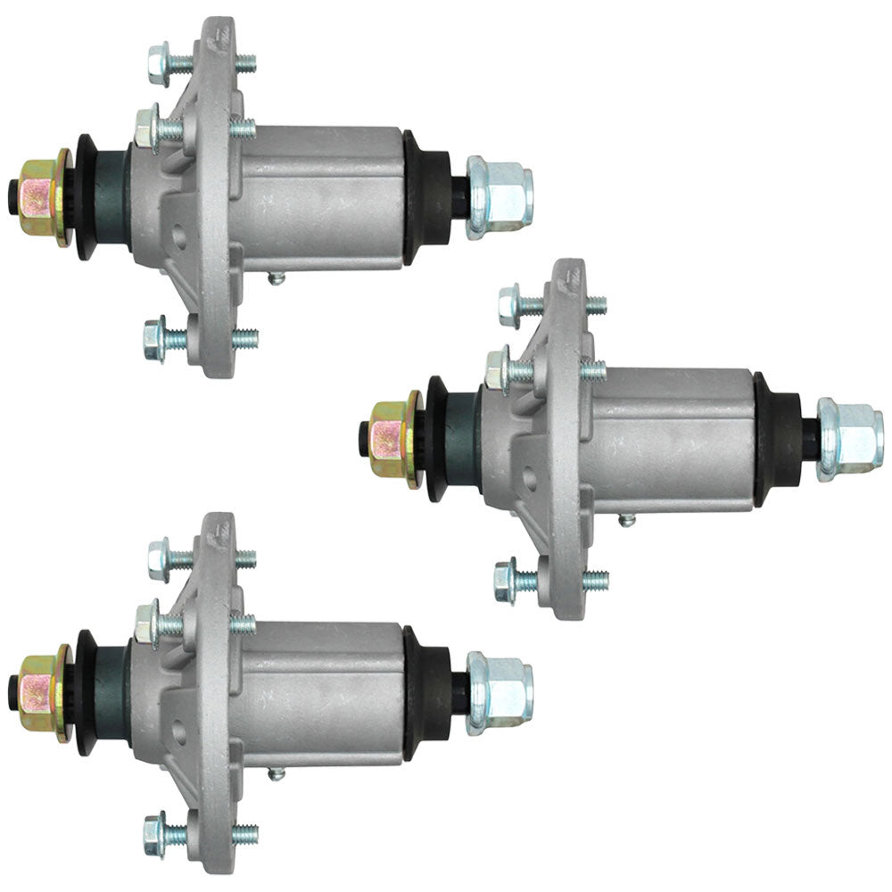 Qty 3: Spindle Assembly w/ Nut Fits John Deere Replaces AUC15811