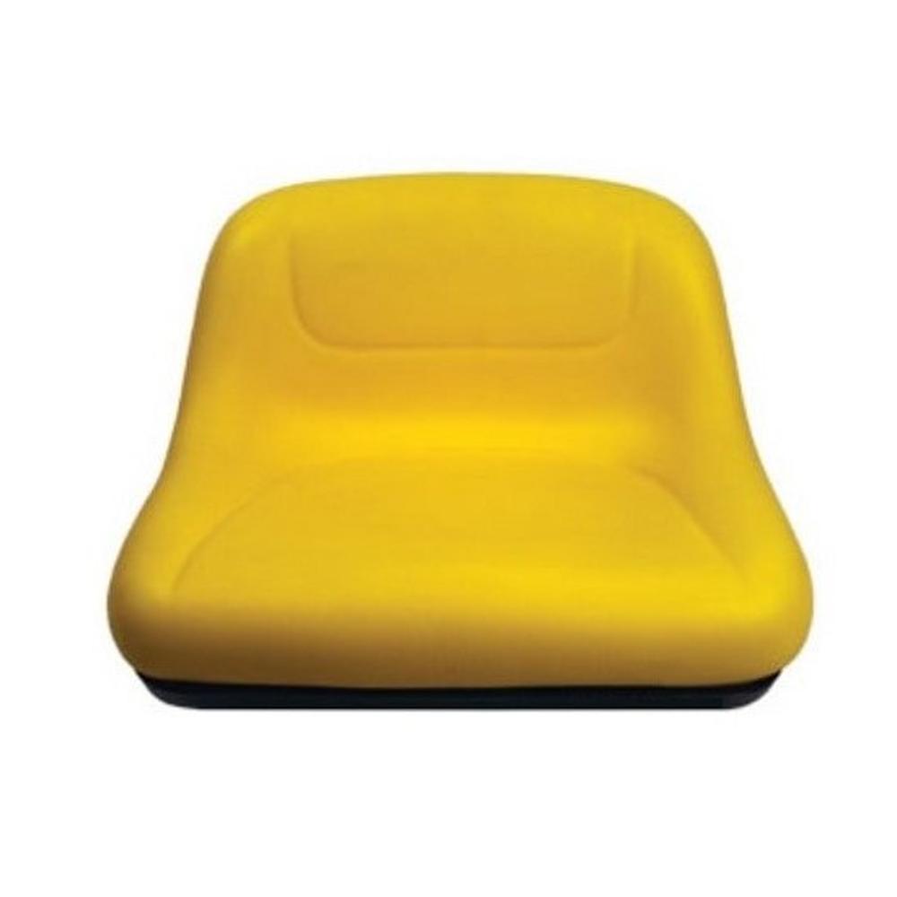 Yellow Mid Back Lawn Tractor Seat Fits John Deere Replaces GY20495