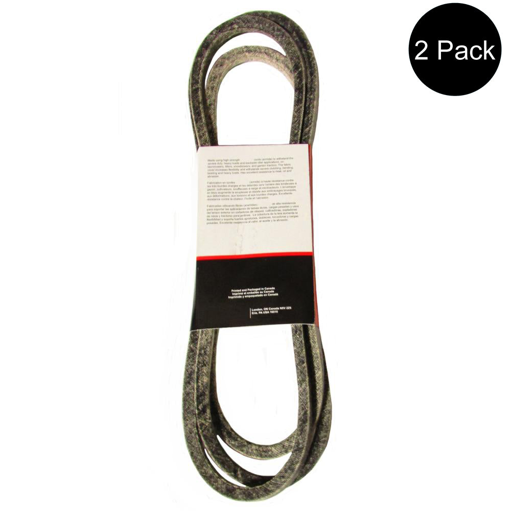 Qty 2: Platform Drive Mower Belt Fits John Deere Replaces GX20072
