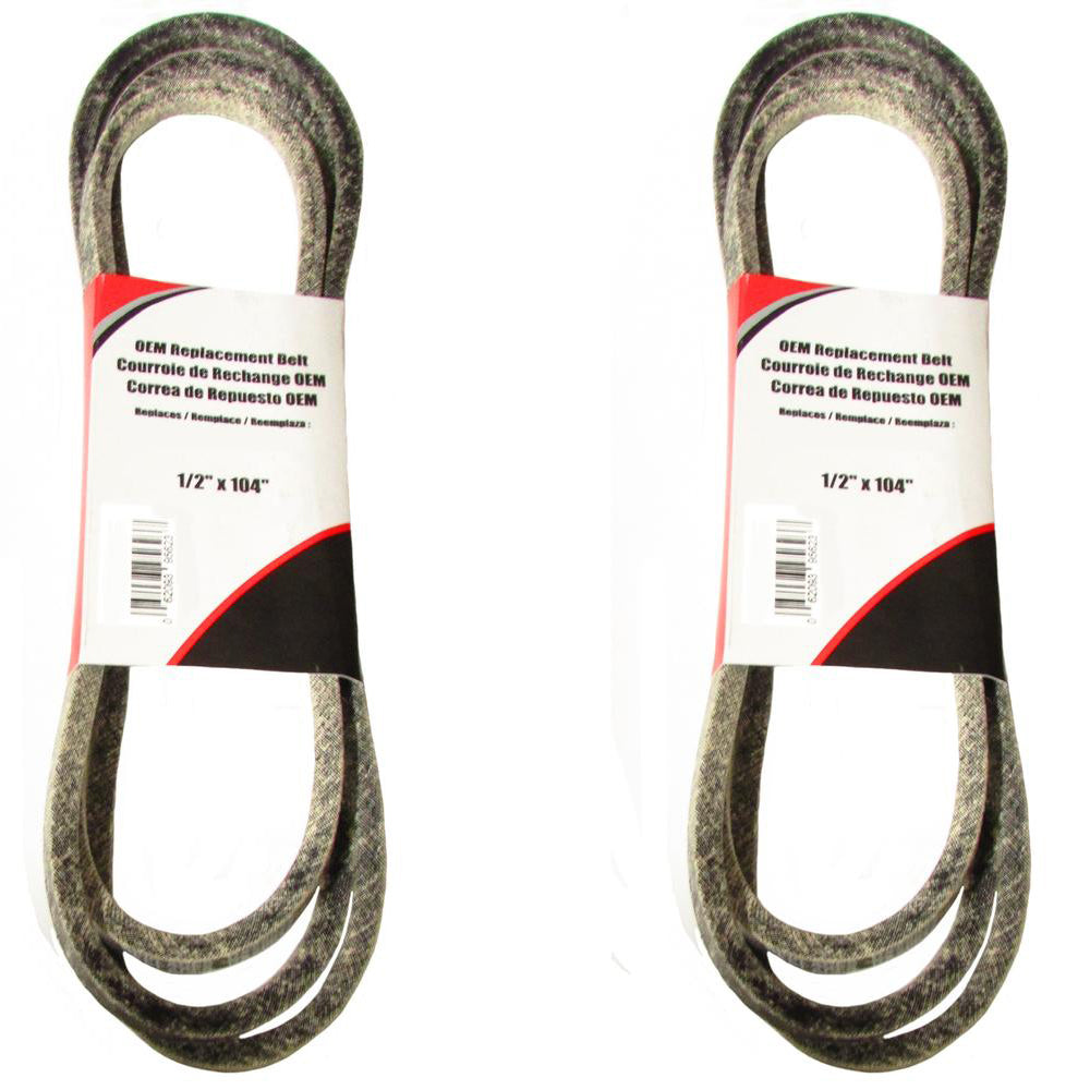 Qty 2: Platform Drive Mower Belt Fits Scotts Replaces GY20570_x2