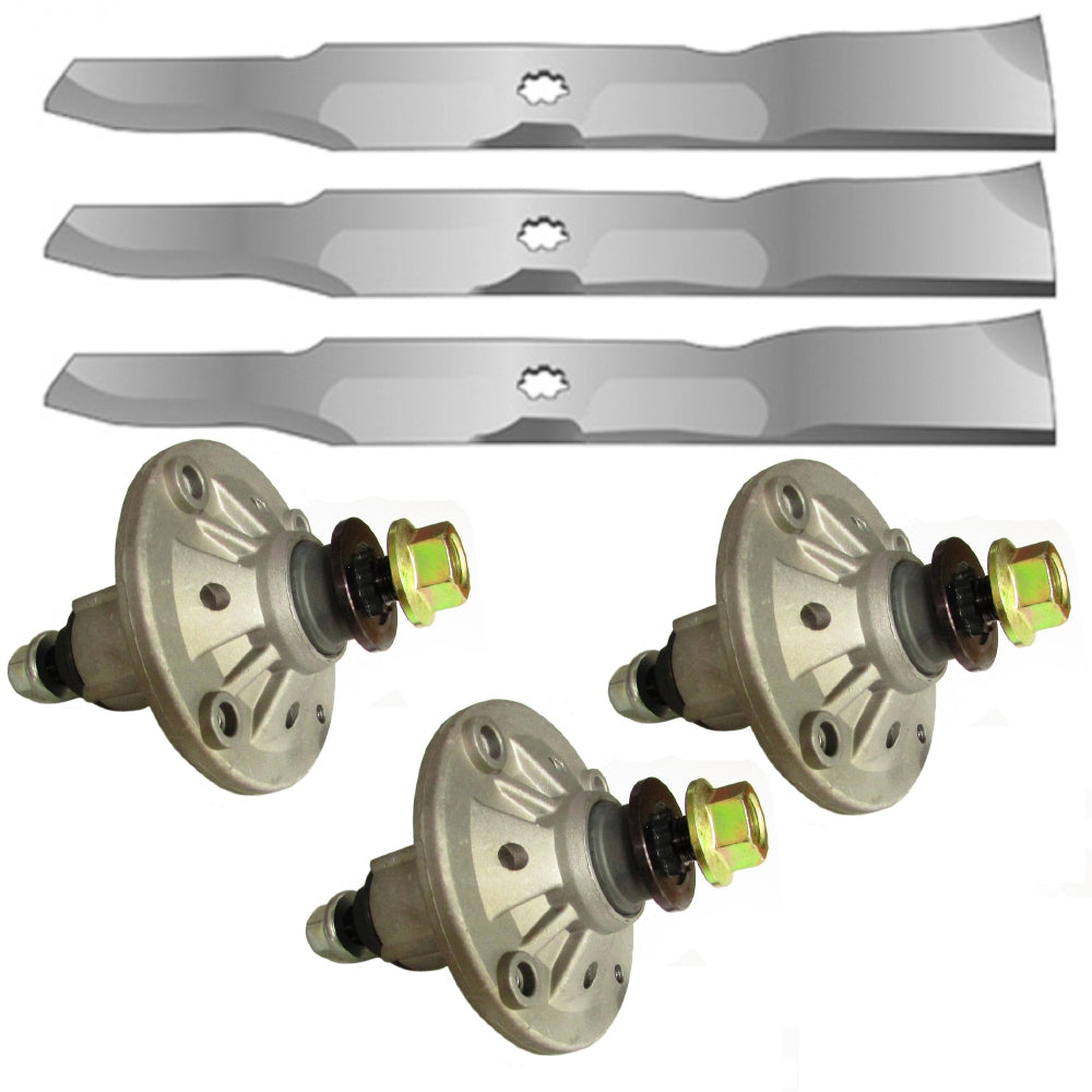 3pk Spindle Pulley Fits John Deere 54" Deck 190C D170 G110 LA150 LA175 GX21381