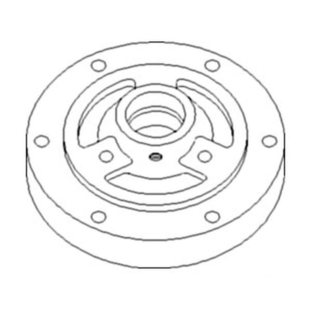 H133025 Unloading Auger Countershaft Drive Hub Fits John Deere Combine 9400 CTS