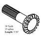 Unloading Auger Bevel Gear Fits 6620 6622 7720 7721 8820 9400 9410 9500 9500SH