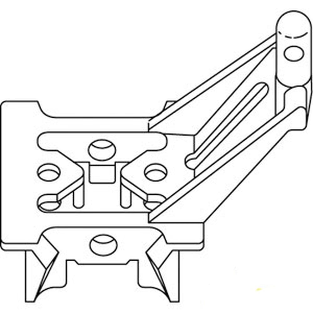 H153898 Fits John Deere Combine Lower Idler Support 90